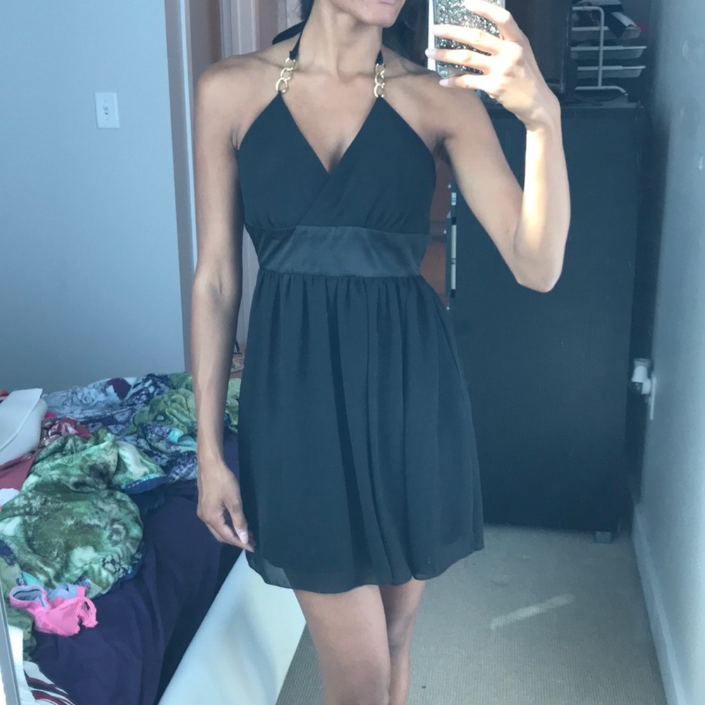 Black mini dress Size 0
